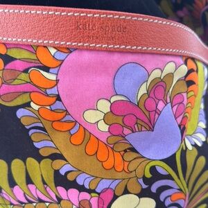 Kate Spade Orange ,Pink and Black Women's Shoulder/Tote/Hobo Bag